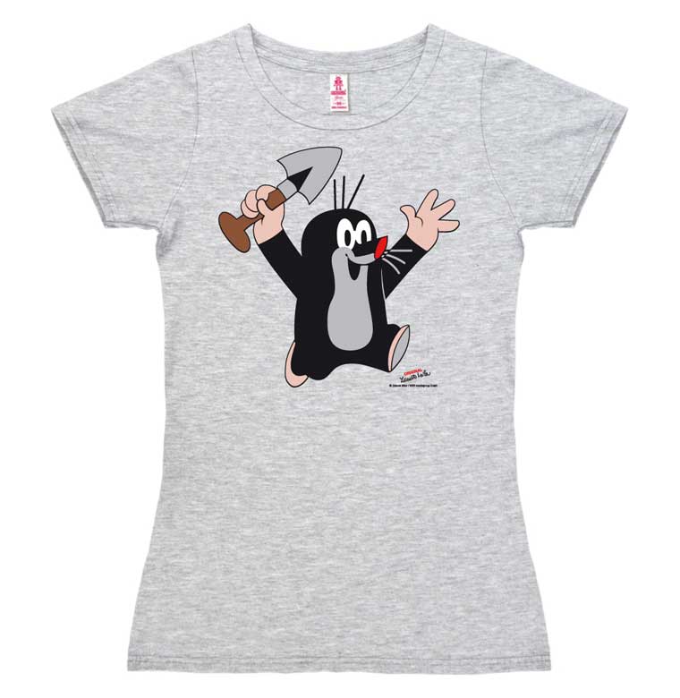 Logoshirt Der kleine Maulwurf - Juhu - T-Shirt Print - Damen Jubiläumsangebot