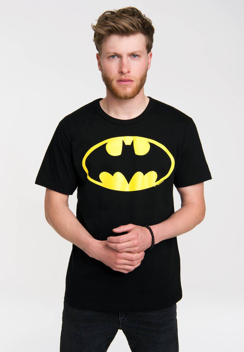 Logoshirt Batman - Logo - DC Comics - T-Shirt Print - Herren Lagerräumung
