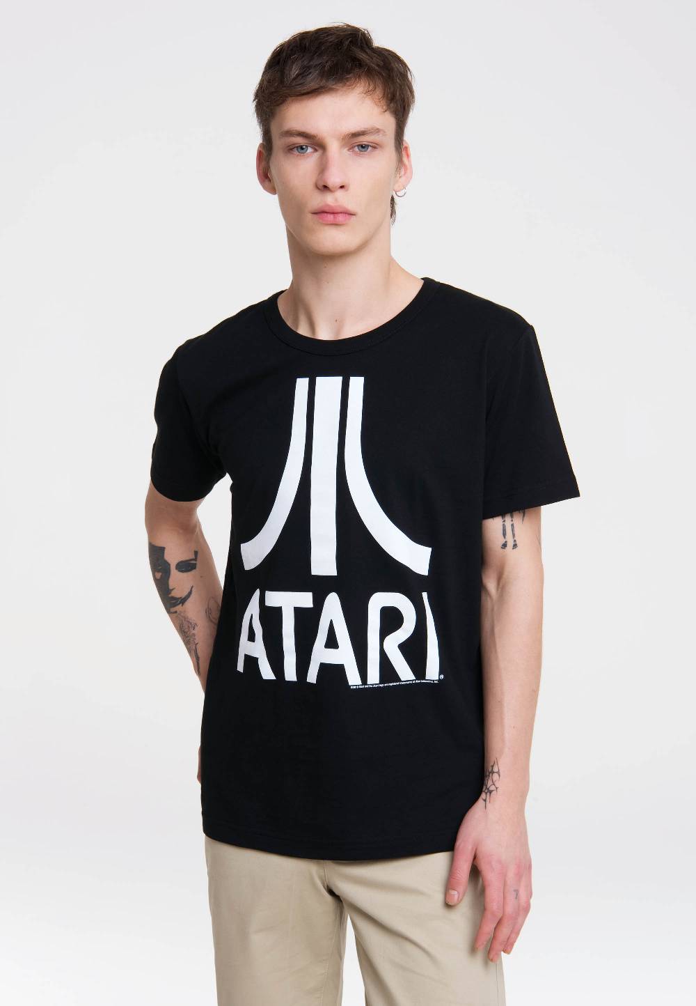 Logoshirt Atari - Logo - T-Shirt Print - Herren Neueste Mode