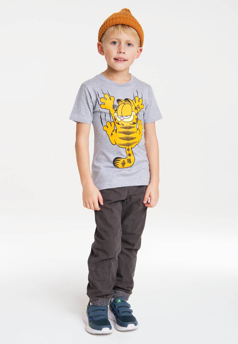 Logoshirt Garfield - Scratches - Organic - T-Shirt Print - Kinder Räumungsverkauf