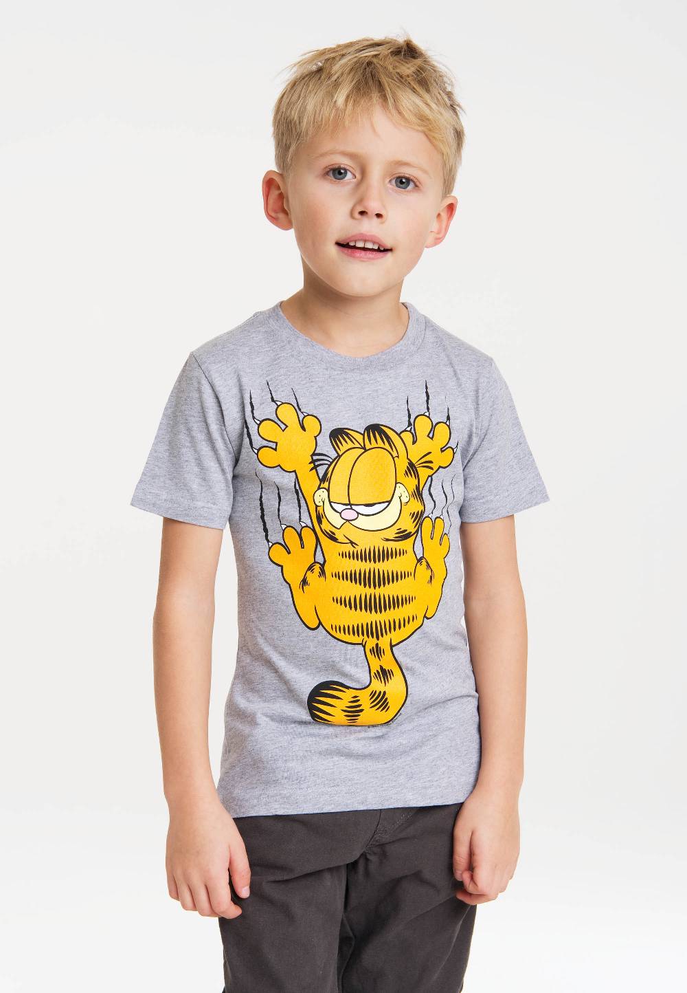 Logoshirt Garfield - Scratches - Organic - T-Shirt Print - Kinder Räumungsverkauf