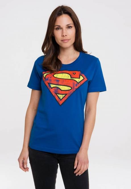 Logoshirt Superman - Logo - DC Comics - T-Shirt Print - Damen Tägliche Deals