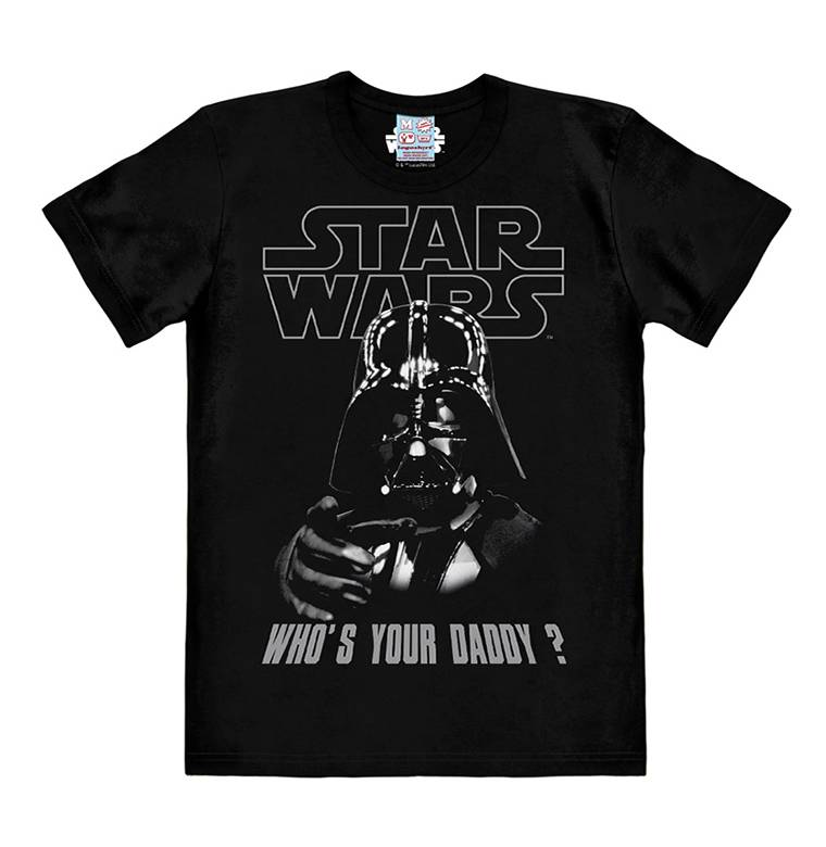 Logoshirt Star Wars - Darth Vader - Who´s Your Daddy? - T-Shirt Print - Damen Letzte 2 Tage