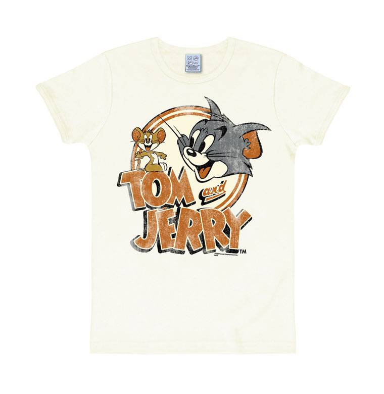 Logoshirt Tom & Jerry - Logo - T-Shirt Print - Damen Bis zu 50% Rabatt