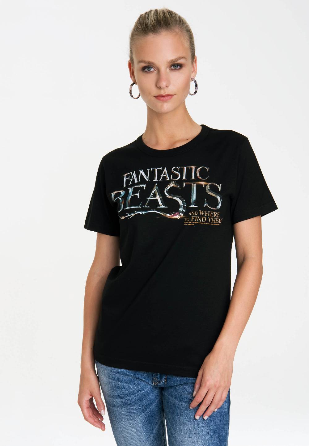 Logoshirt Phantastische Tierwesen - Fantastic Beasts - Logo - T-Shirt Print - Damen Nur für heute