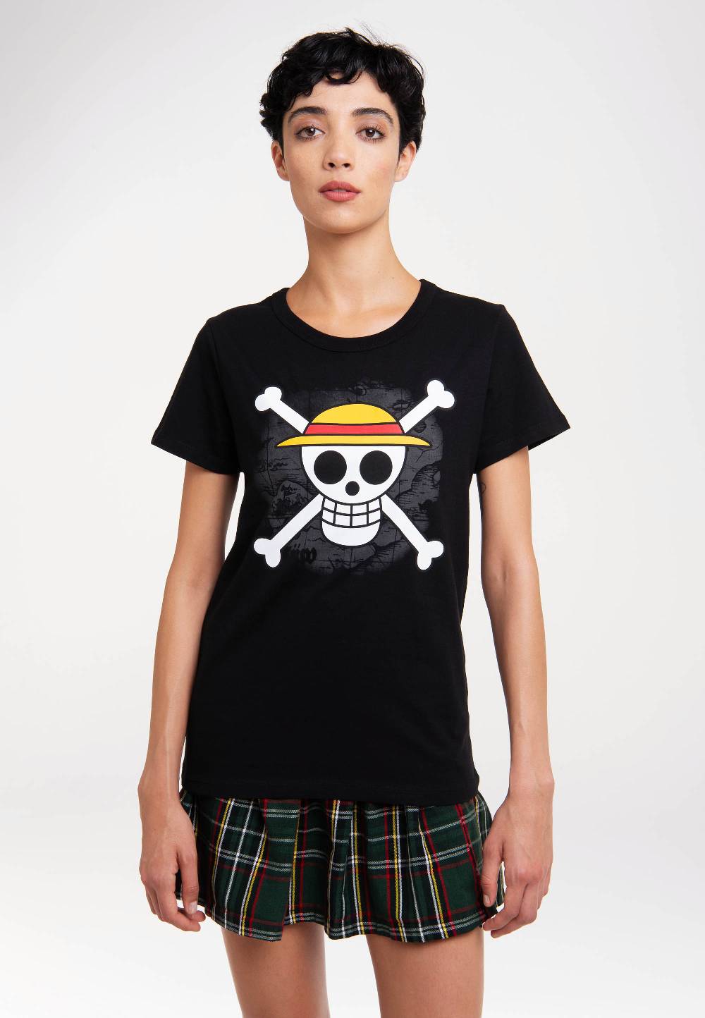 Logoshirt One Piece - Totenkopf - T-Shirt Print - Damen Nur noch ein Tag übrig
