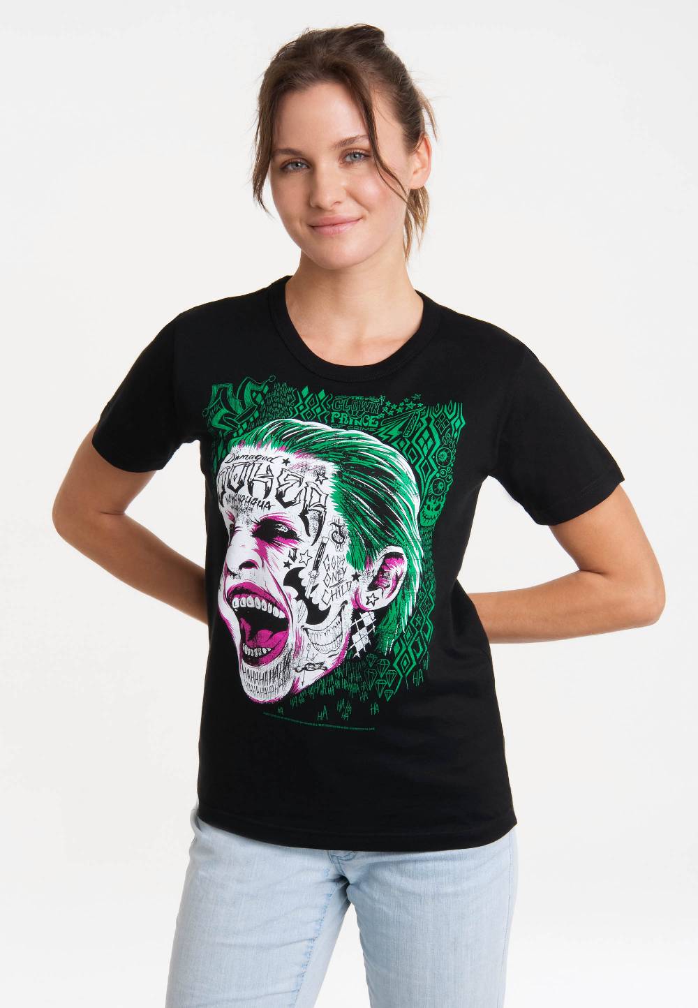 Logoshirt Suicide Squad - Joker - T-Shirt Print - Damen Rabatte dieses Monats