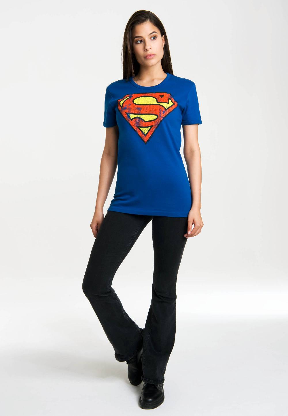 Logoshirt Superman - Logo - DC Comics - T-Shirt Print - Damen Hotsell
