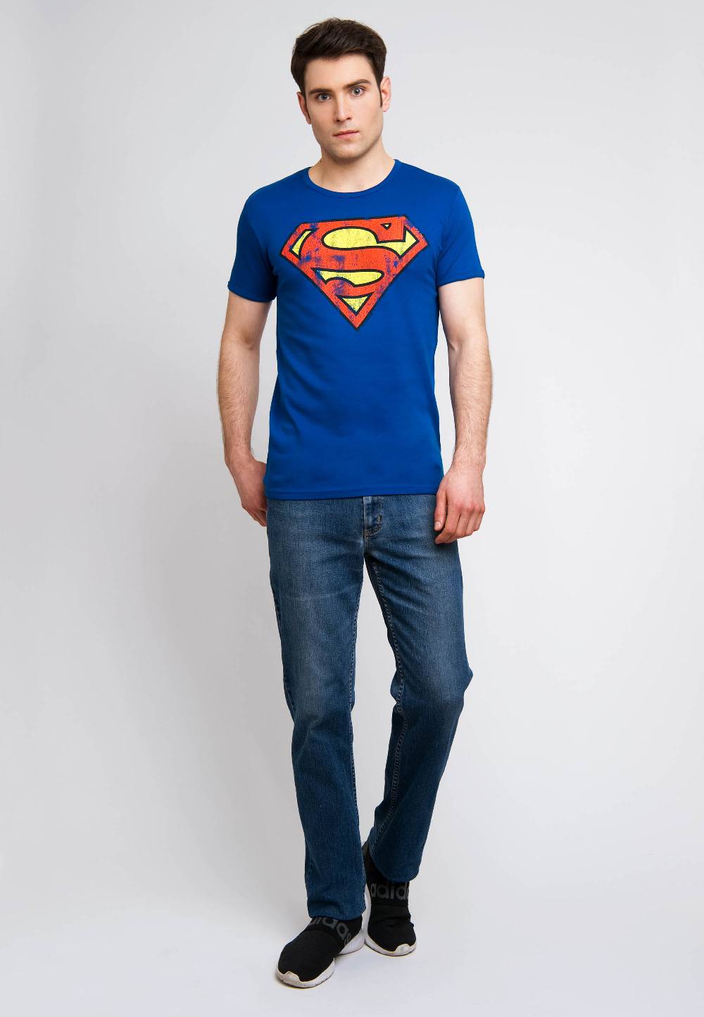 Logoshirt Superman - Logo - DC Comics - T-Shirt Print - Herren Sonderangebot