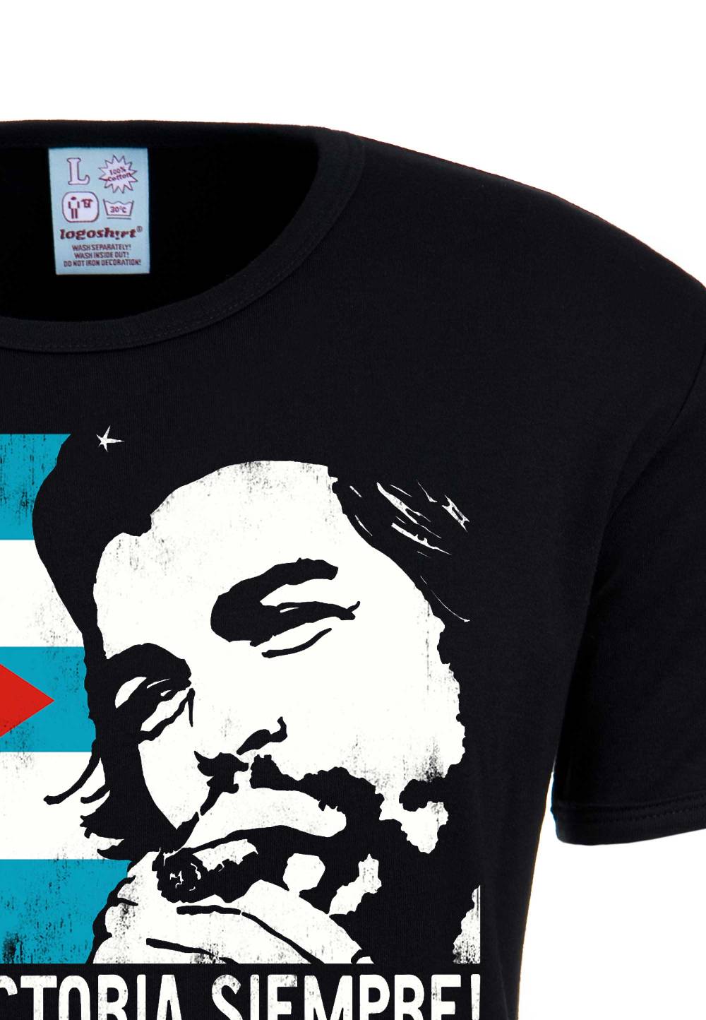 Logoshirt Che Guevara - Cuban Flag - T-Shirt Print - Herren Online Shopping