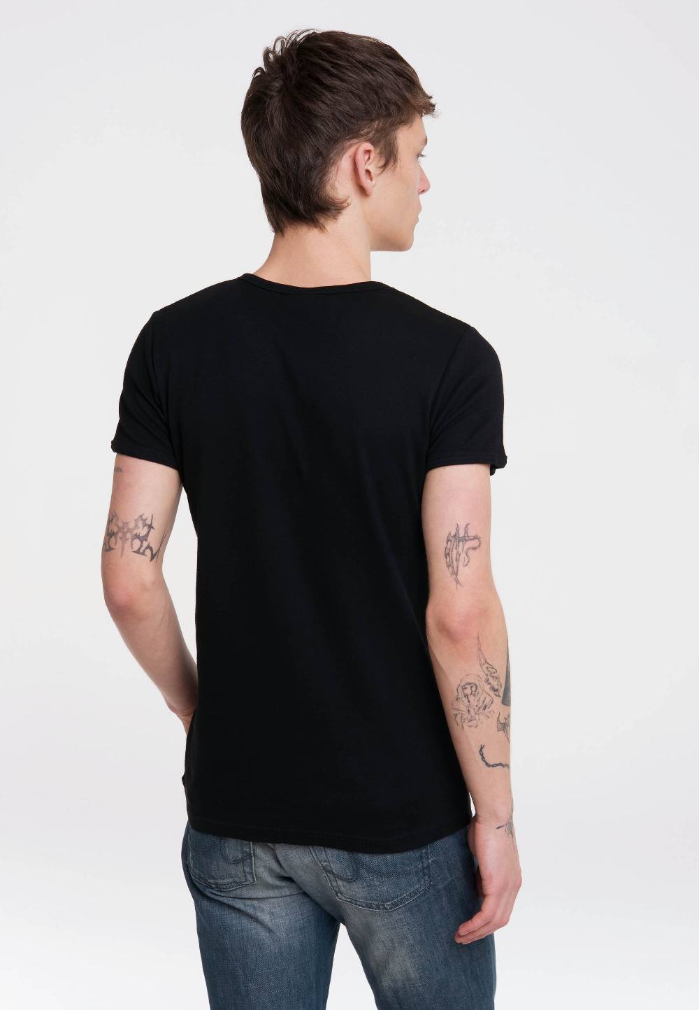 Logoshirt Batman - Vollmond - DC Comics - T-Shirt Print - Herren Preisnachlass