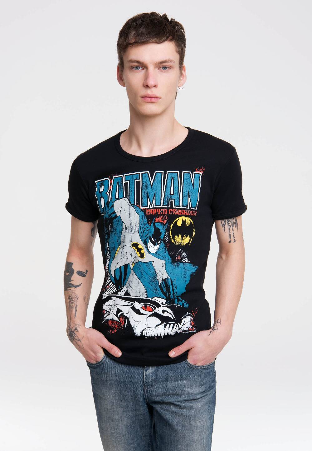 Logoshirt Batman - Der Jäger - DC Comics - T-Shirt Print - Herren Black Friday