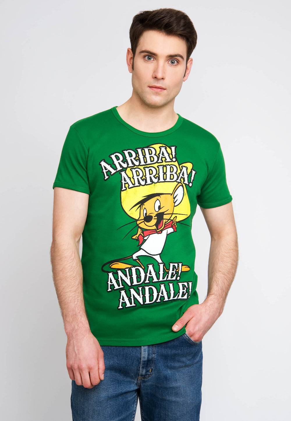 Logoshirt Looney Tunes - Speedy Gonzalez - Arriba Andale - T-Shirt Print - Herren Cyber Monday