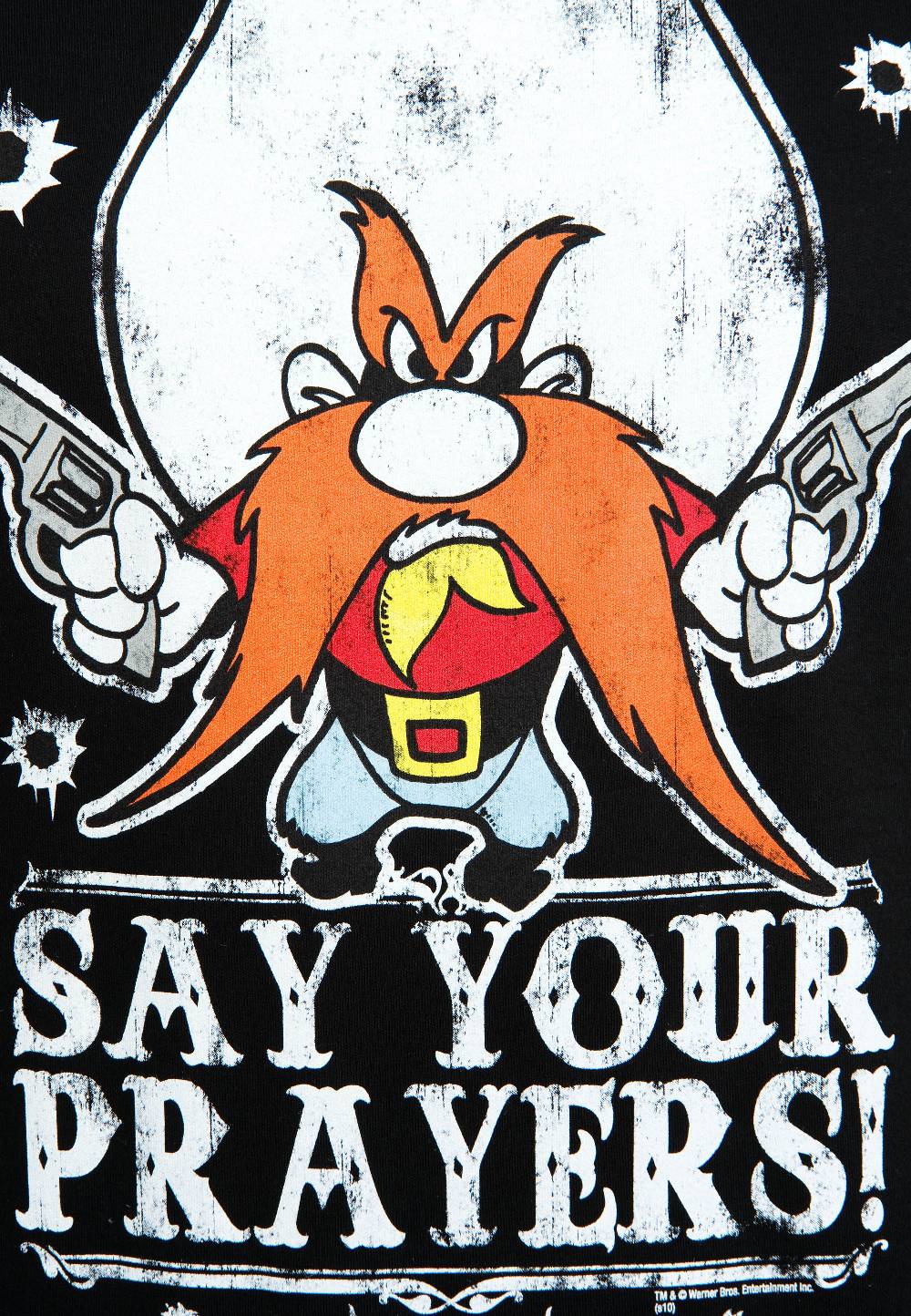 Logoshirt Looney Tunes - Yosemite Sam - Say Your Prayers - T-Shirt Print - Herren Weihnachtsangebot