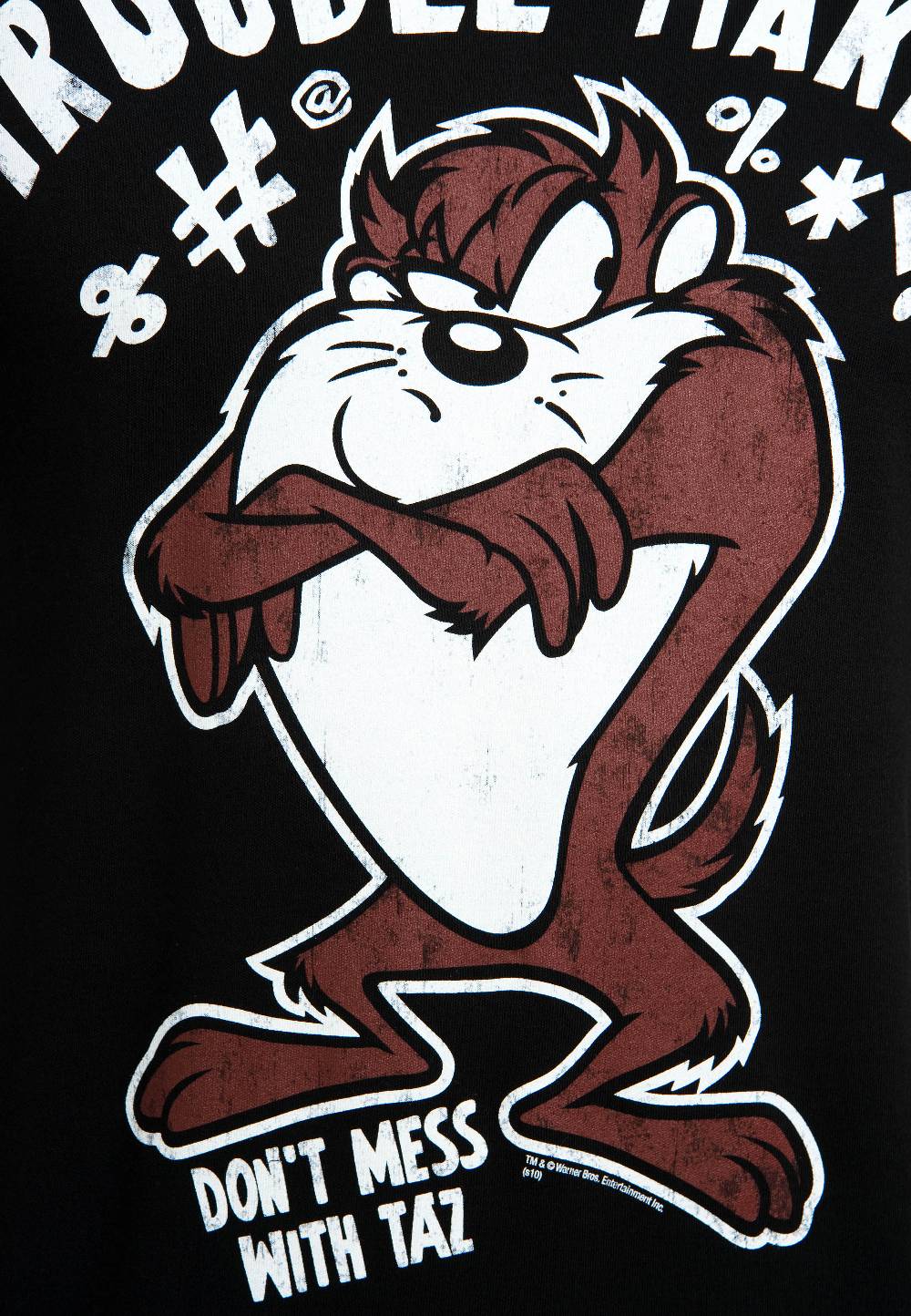 Logoshirt Looney Tunes - Taz - Tasmanischer Teufel - Trouble Maker - T-Shirt Print - Herren Vatertagsangebot