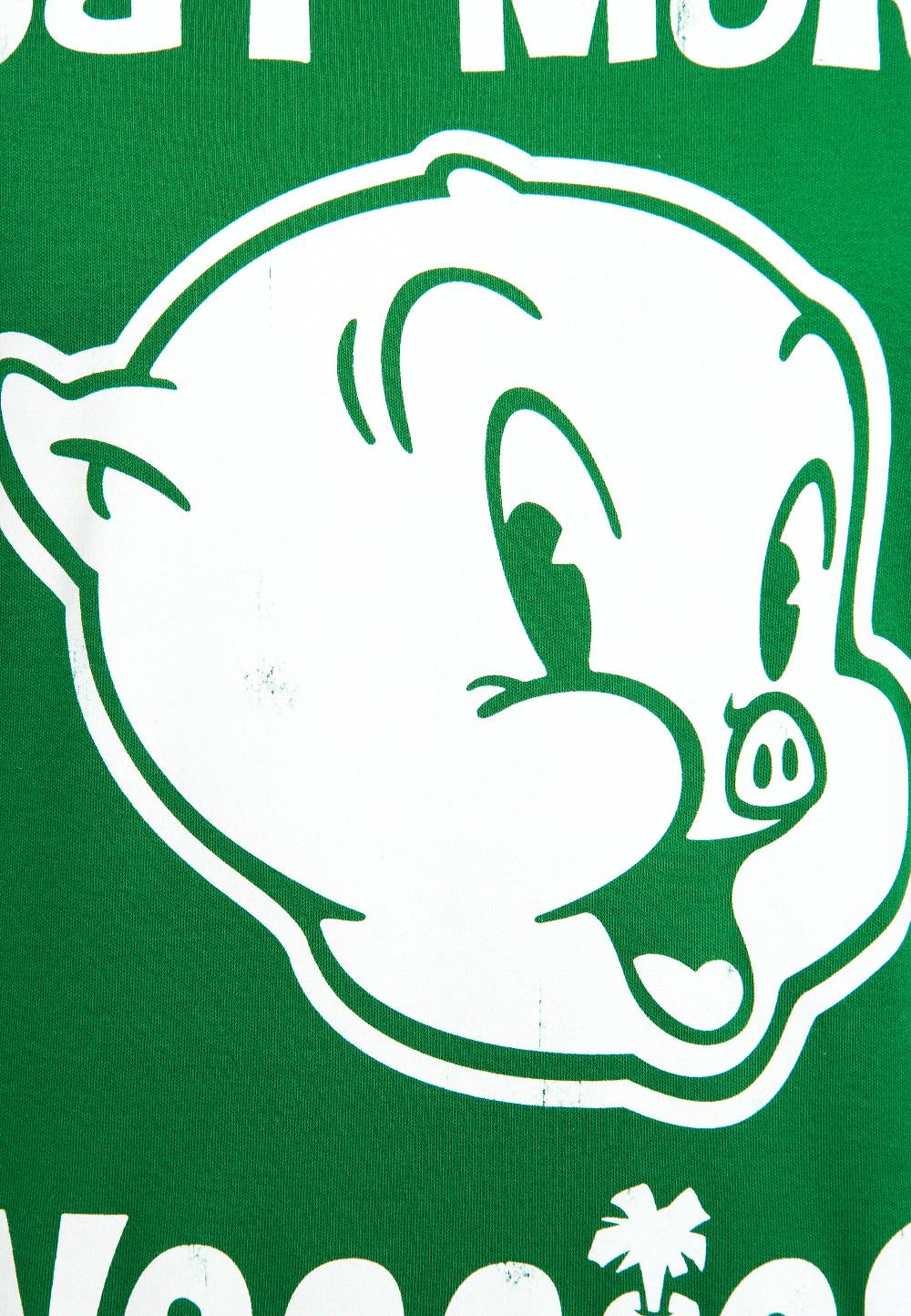 Logoshirt Looney Tunes - Schweinchen Dick - Eat More Veggies - T-Shirt Print - Herren Jubiläumsangebot