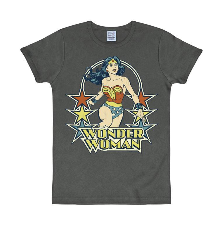 Logoshirt Wonder Woman - Sterne - DC Comics - T-Shirt Print - Herren Heißer Verkauf