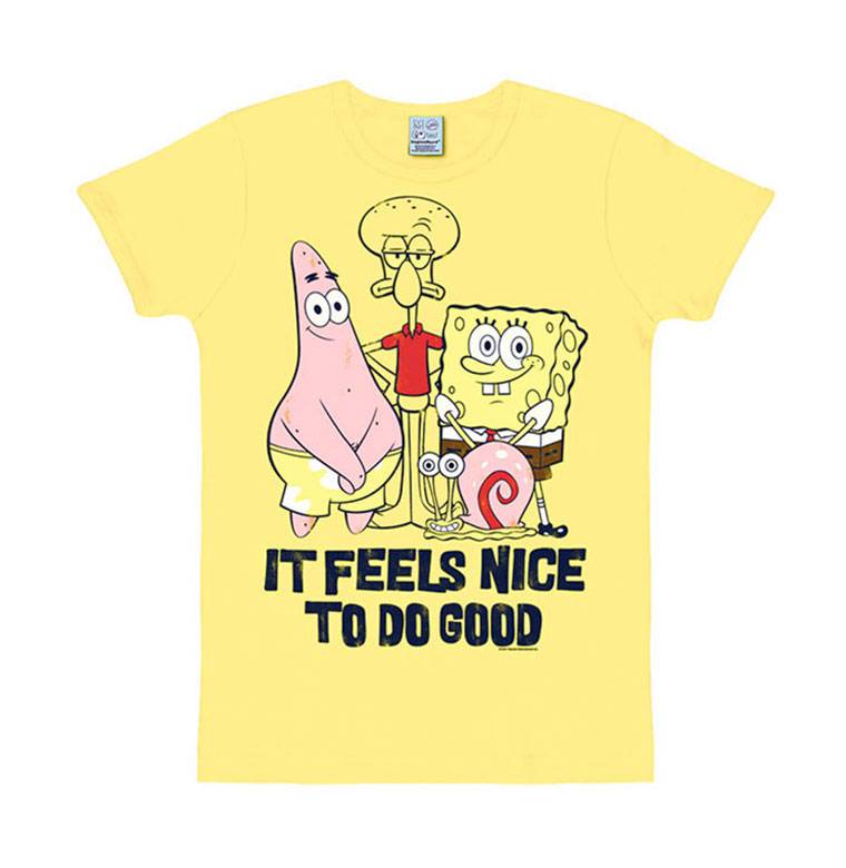 Logoshirt Spongebob - It Feels Nice - T-Shirt Print - Herren Saisonale Angebote