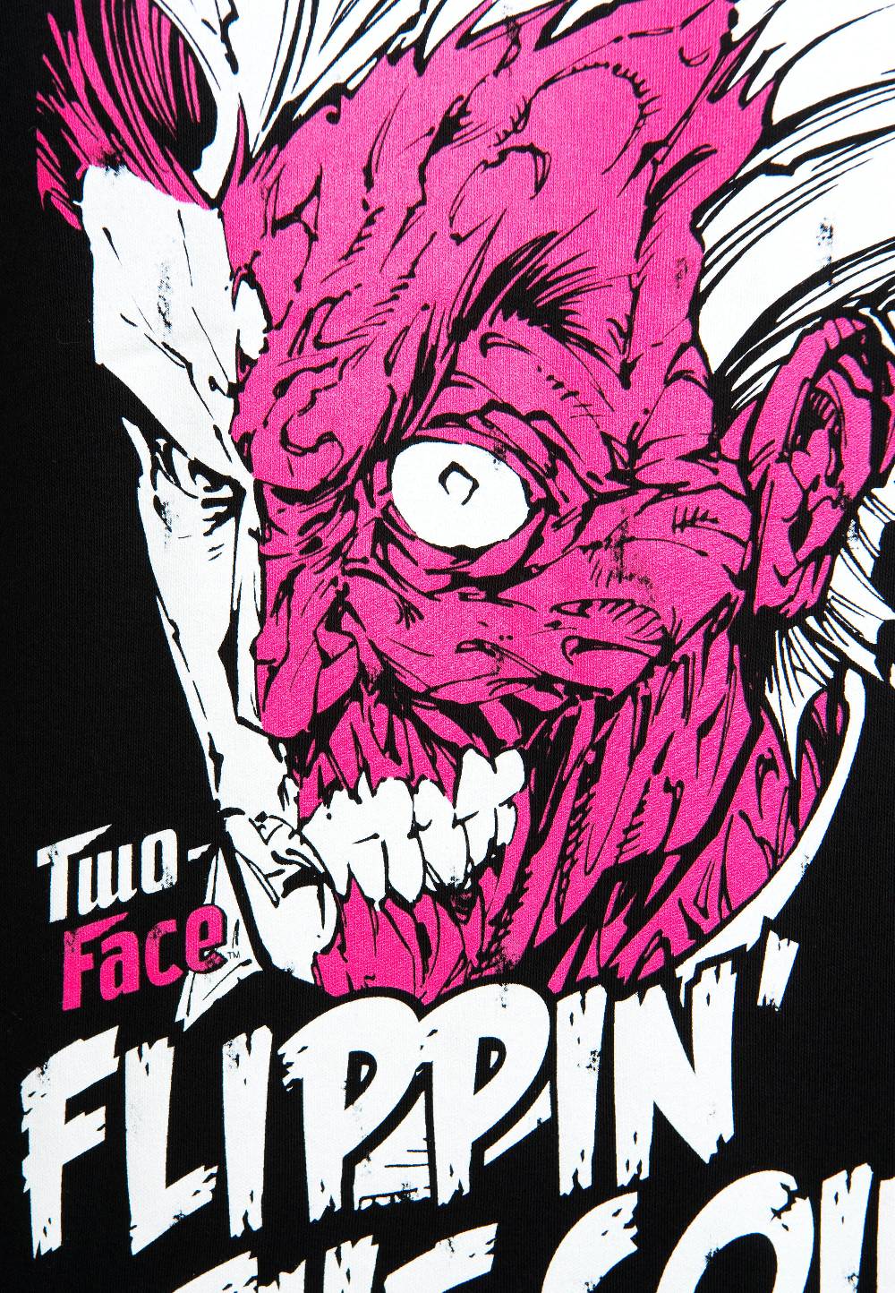 Logoshirt Batman - Two-Face - Flippin' The Coin - DC Comics - T-Shirt Print - Herren Räumungsverkauf
