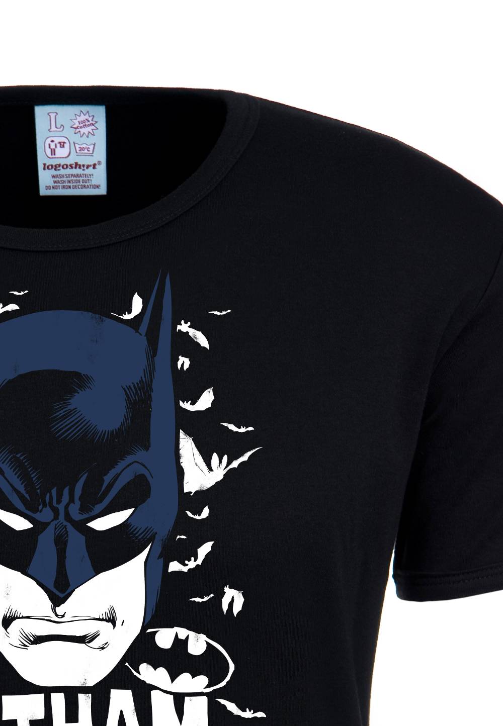 Logoshirt Batman - Gotham Knight - The Dark Legend - DC Comics - T-Shirt Print - Herren Tägliche Deals