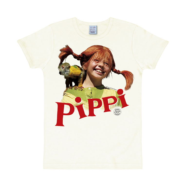 Logoshirt Pippi Langstrumpf & Herr Nilsson - T-Shirt Print - Herren VIP-Rabatte