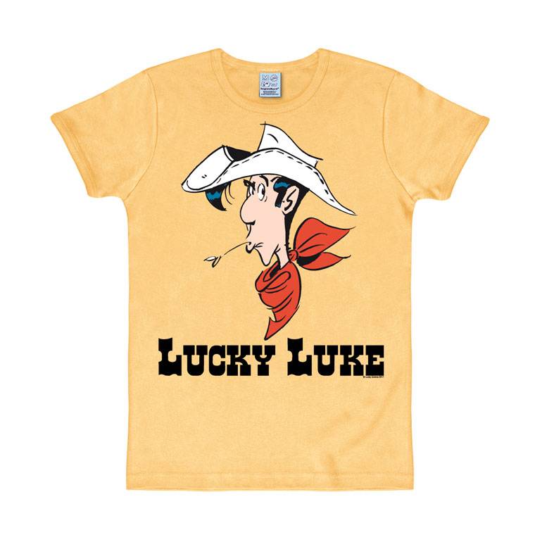 Logoshirt Lucky Luke - Portrait - T-Shirt Print - Herren Super Sparpreis