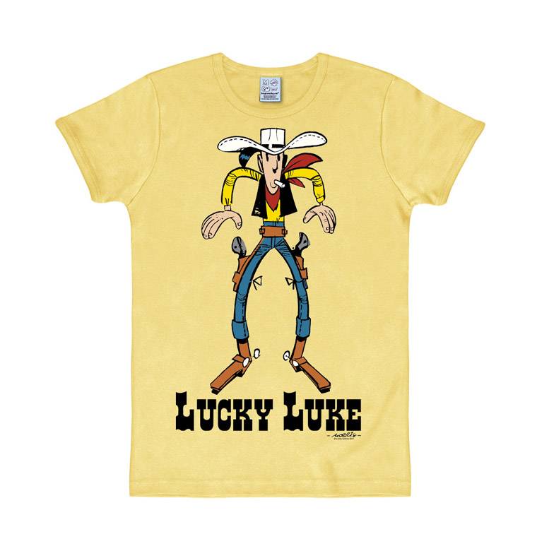Logoshirt Lucky Luke - Showdown - T-Shirt Print - Herren Kostenlose Rückgabe