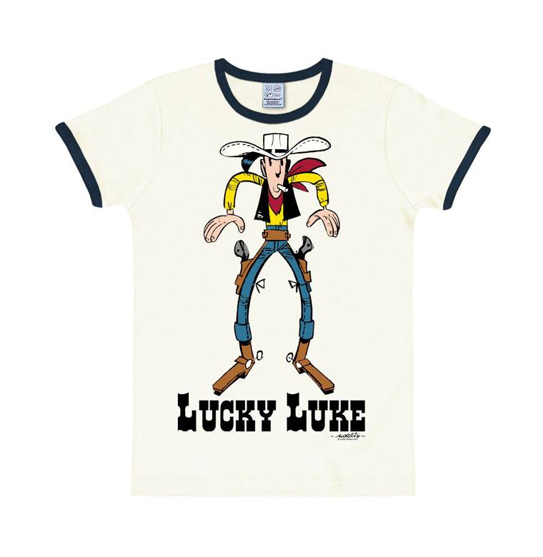 Logoshirt Lucky Luke - Showdown - T-Shirt Print - Herren