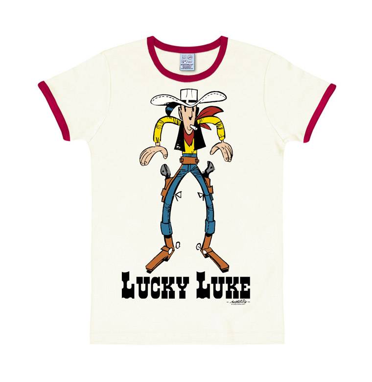 Logoshirt Lucky Luke - Showdown - T-Shirt Print - Herren Letzte 2 Tage