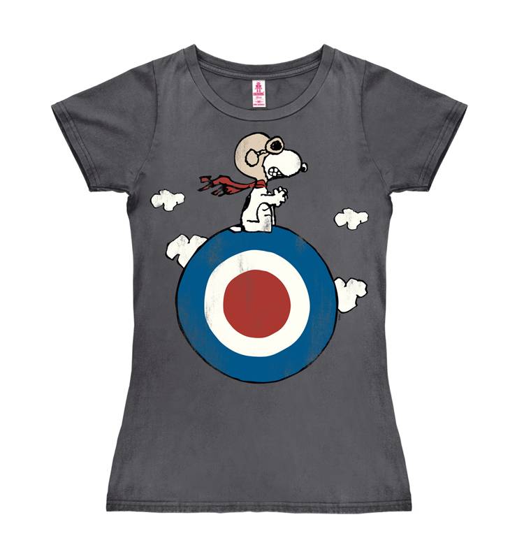 Logoshirt Peanuts - Snoopy - Pilot - Target - T-Shirt Print - Damen Bis zu 60% Rabatt