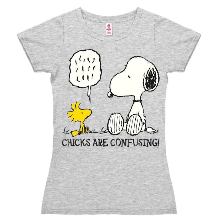 Logoshirt Peanuts - Snoopy - Chicks Are Confusing - T-Shirt Print - Damen Bis zu 55% Rabatt