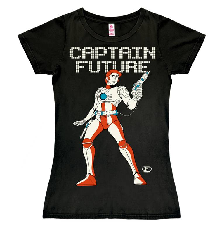 Logoshirt Captain Future - Wizard of Science - T-Shirt Print - Damen 50% Rabatt für begrenzte Zeit