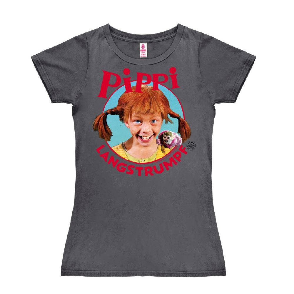 Logoshirt Pippi Langstrumpf - Portrait - T-Shirt Print - Damen Hotsell