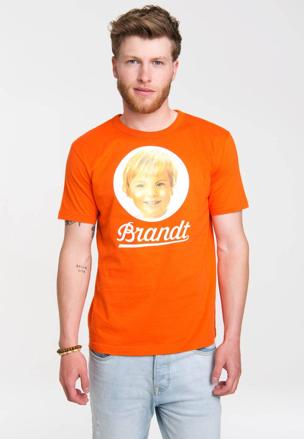 Logoshirt Brandt - Logo - 70's - T-Shirt Print - Herren im Angebot