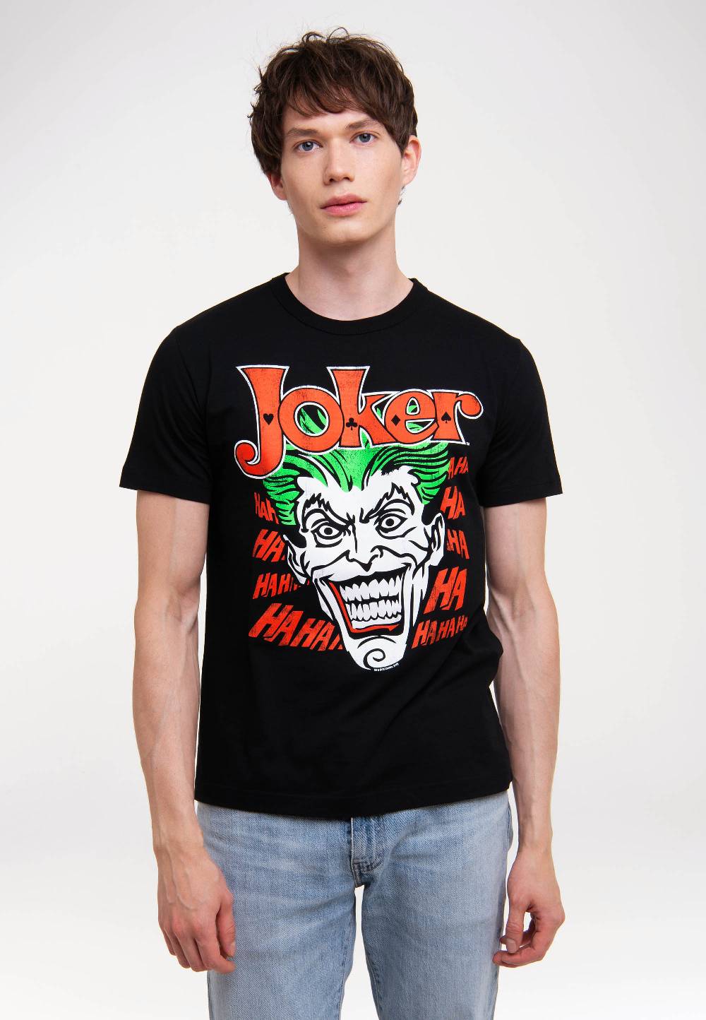 Logoshirt Batman - Joker - DC Comics - T-Shirt Print - Herren Limitierter Zeitrabatt