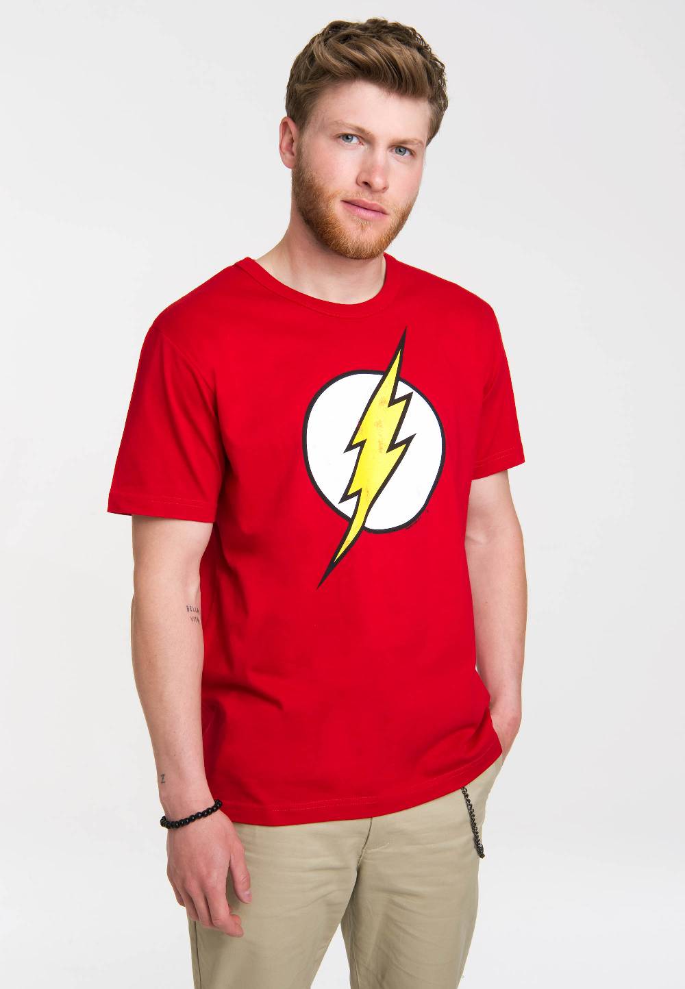 Logoshirt Flash - Logo - DC Comics - T-Shirt Print - Herren Günstig kaufen