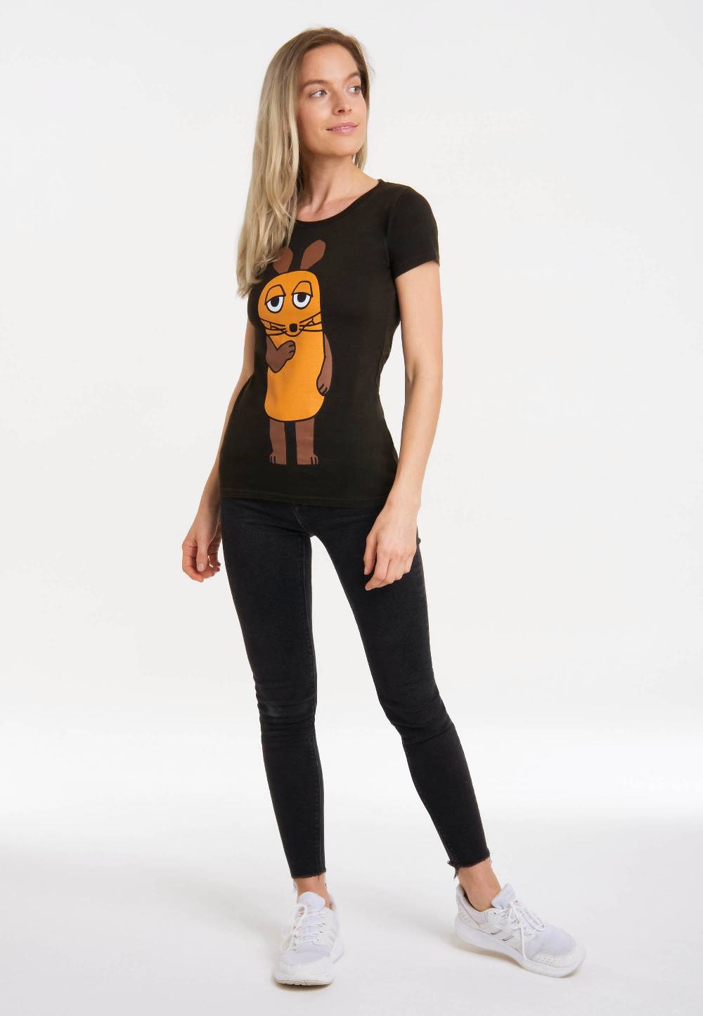 Logoshirt Die Sendung mit der Maus - Maus - Vintage - T-Shirt Print - Damen Muttertagsangebot