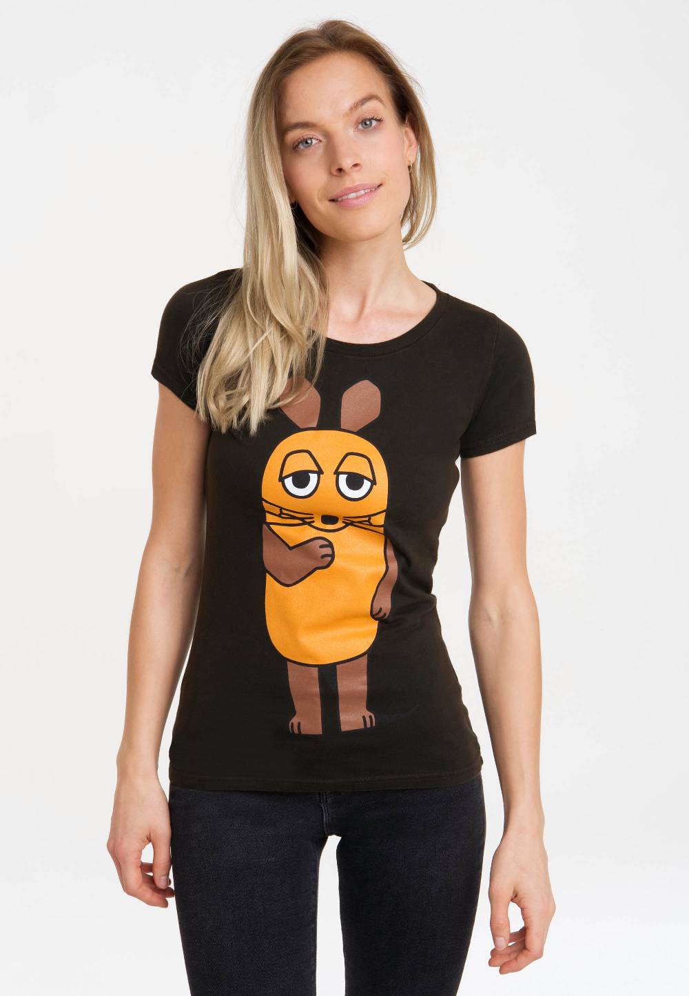 Logoshirt Die Sendung mit der Maus - Maus - Vintage - T-Shirt Print - Damen Muttertagsangebot
