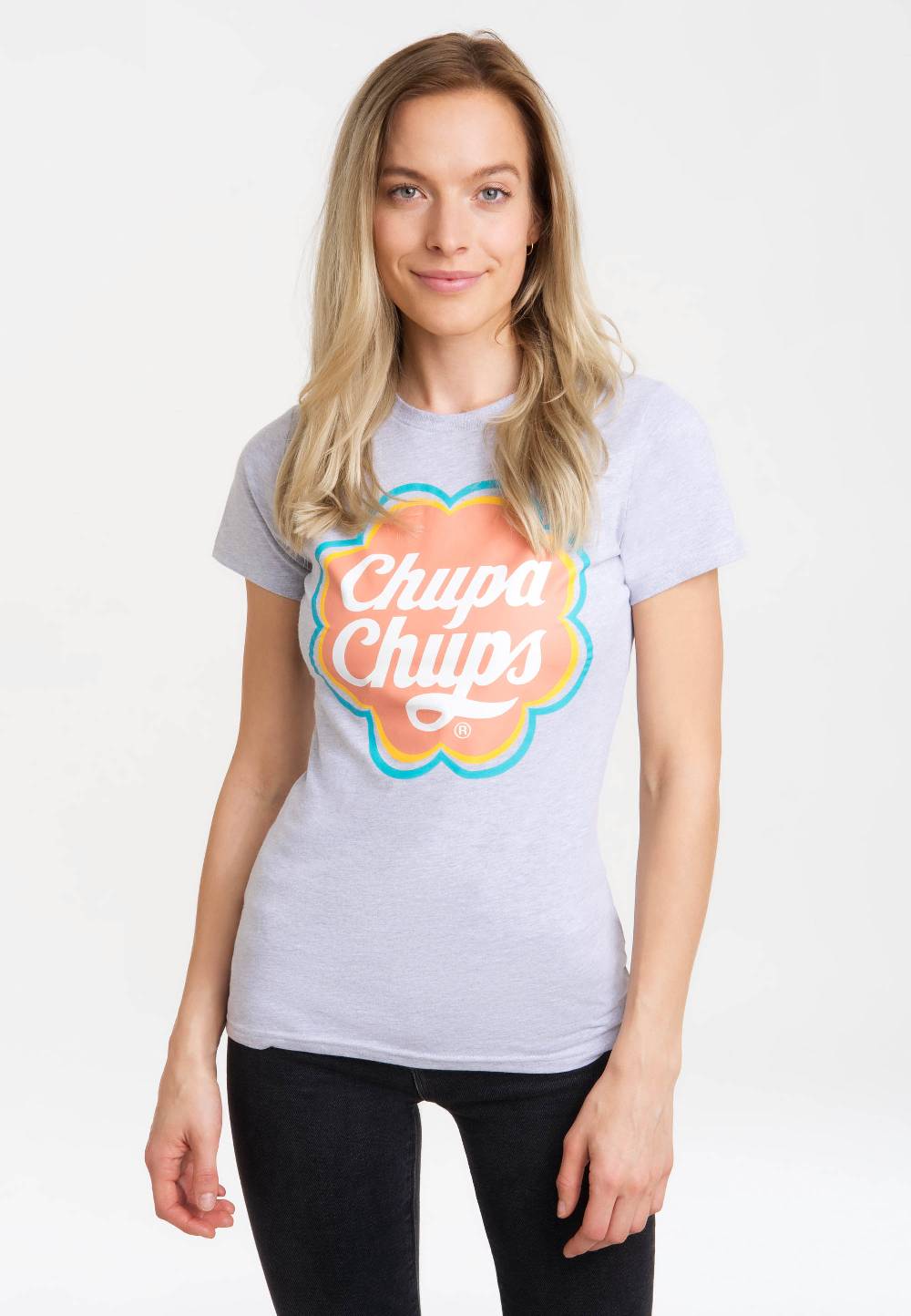 Logoshirt Chupa Chups - Logo - T-Shirt Print - Damen Valentinstagsangebot