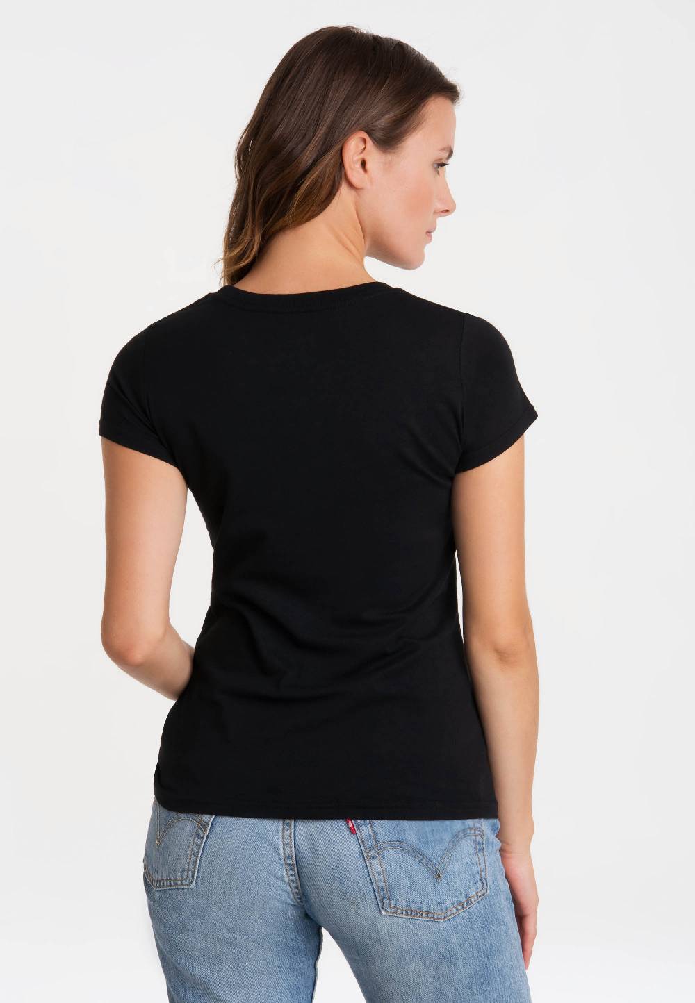 Logoshirt Peanuts - Snoopy - Astronaut - T-Shirt Print - Damen Lagerräumung