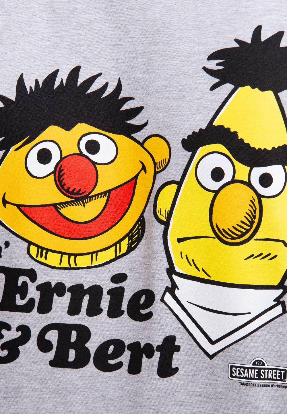 Logoshirt Sesamstrasse - Ernie & Bert - Havin' Fun - T-Shirt Print - Herren Saisonale Angebote