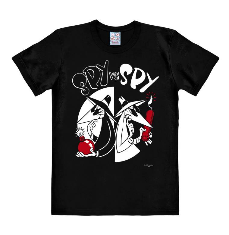 Logoshirt Mad Magazin - Spy vs Spy - Bomb & Dynamite - T-Shirt Print - Herren Räumungsverkauf