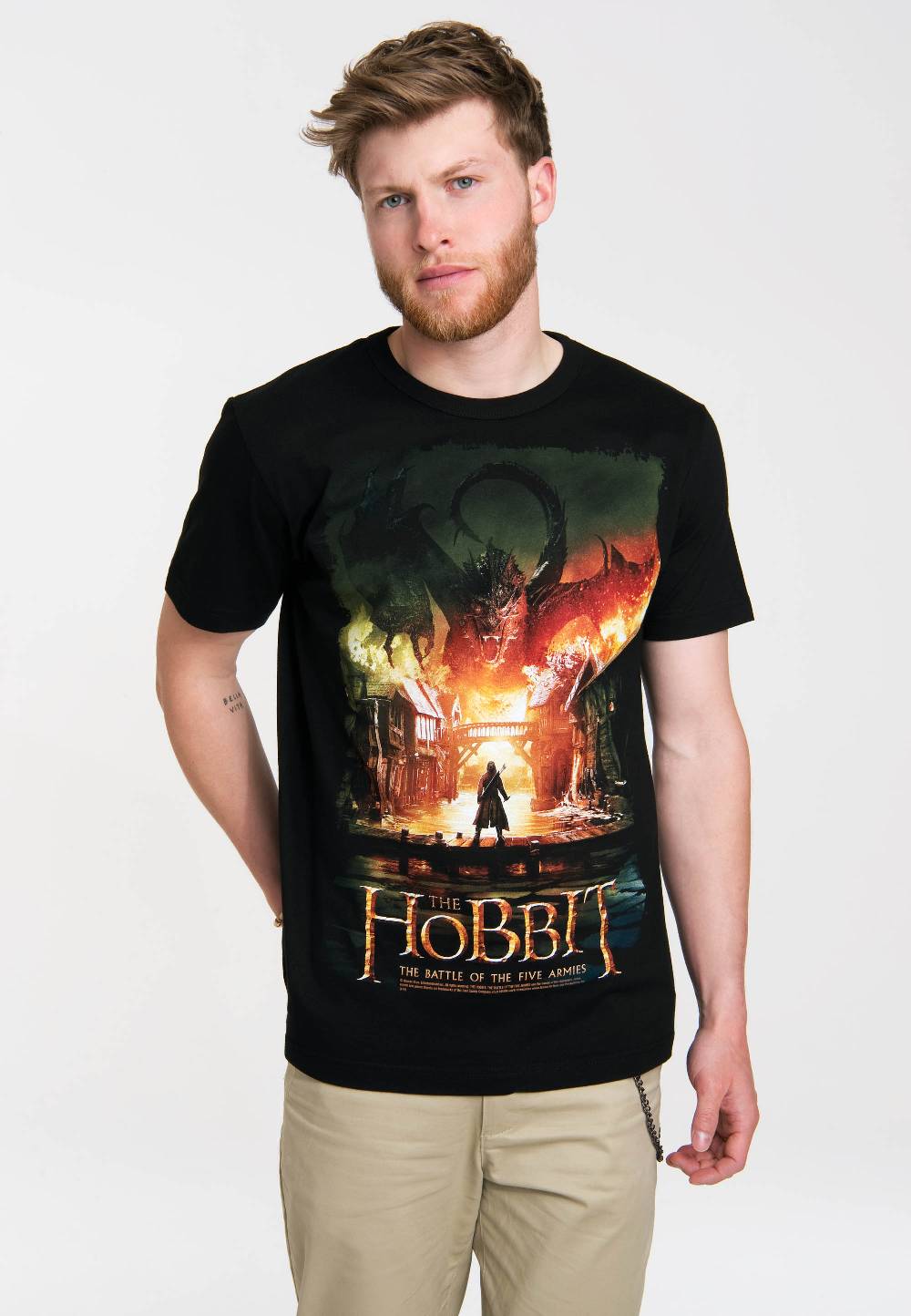 Logoshirt The Hobbit - The Battle Of The Five Armies - T-Shirt Print - Herren Kauf eins, bekomm eins gratis