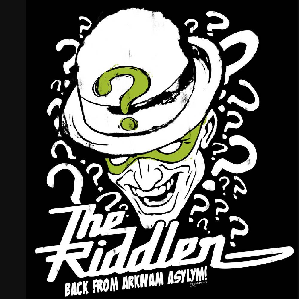 Logoshirt Batman - The Riddler - DC Comics - T-Shirt Print - Herren Kostenlose Rückgabe