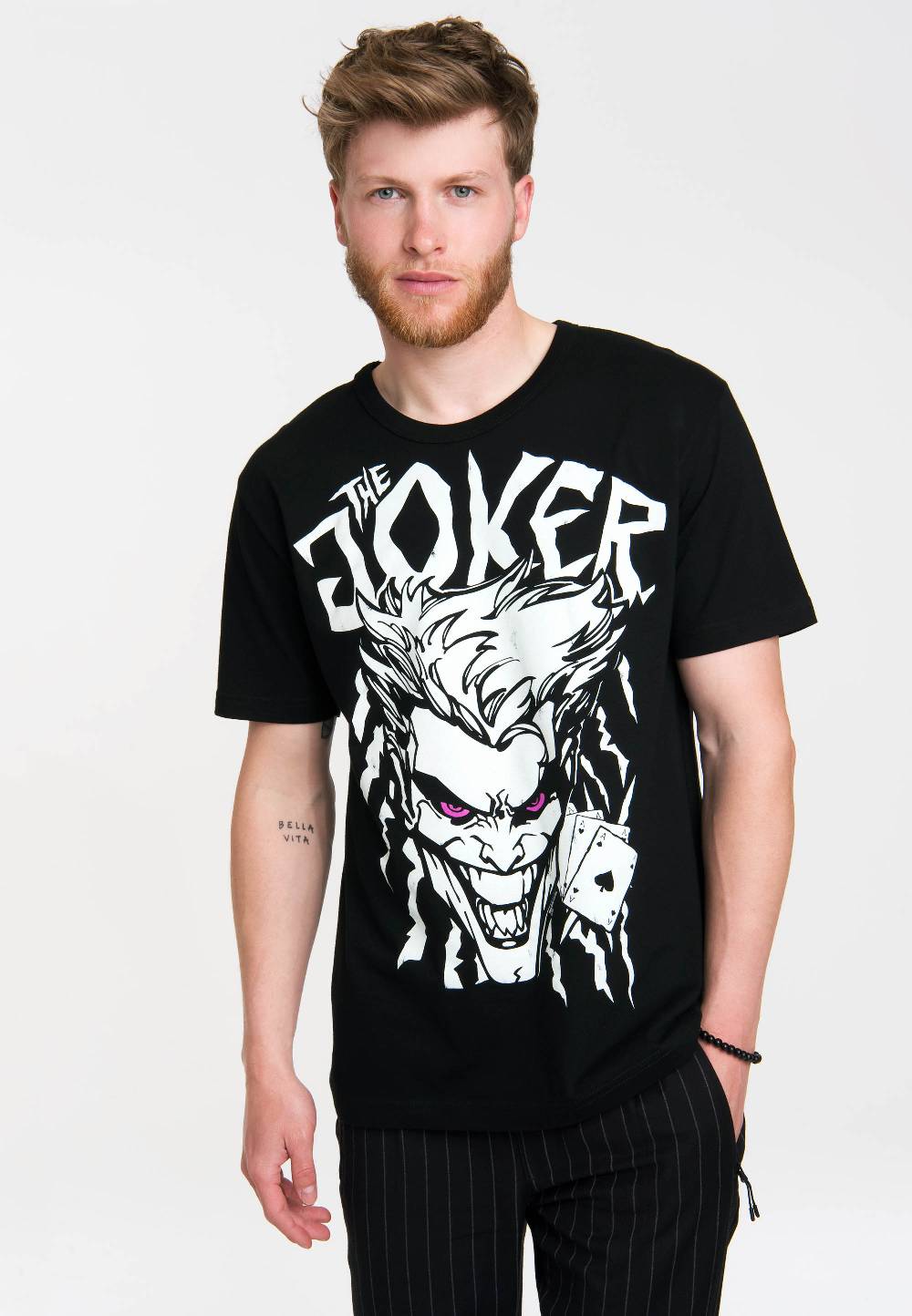 Logoshirt Batman - Joker - Aces - DC Comics - T-Shirt Print - Herren JETZT KAUFEN