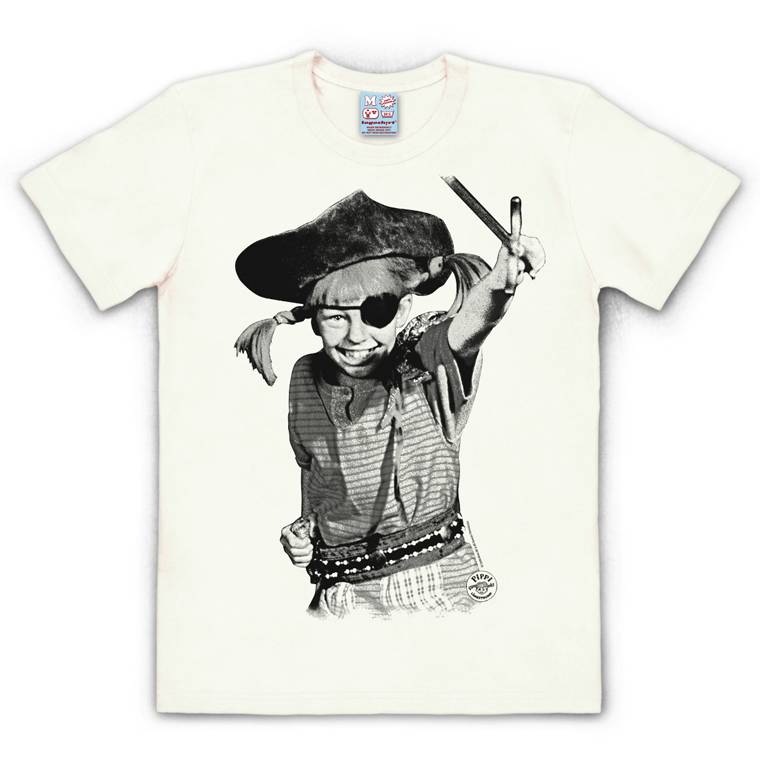 Logoshirt Pippi Langstrumpf - Pirat - T-Shirt Print - Herren Letzte 2 Tage