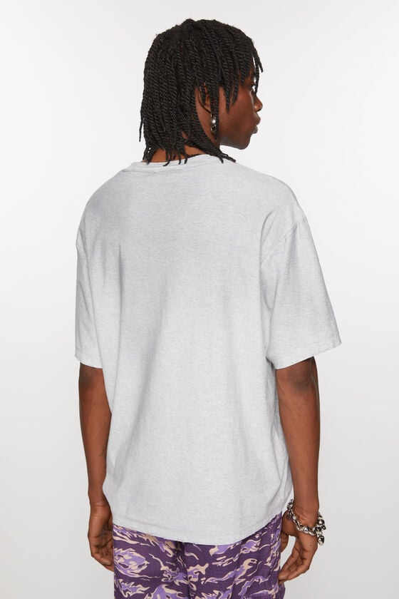 ﻿Acne Studios Logo-T-Shirt – lockere Passform Weihnachtsangebot