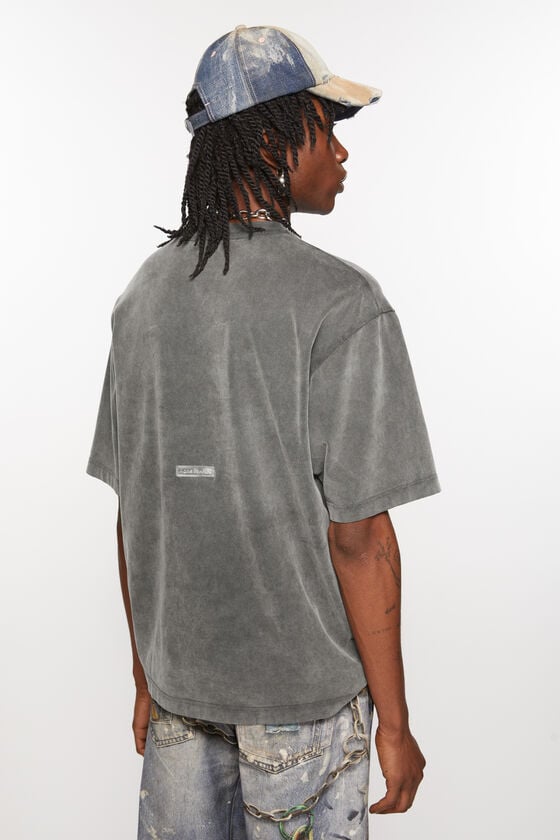 Acne Studios T-Shirt mit Rundhalsausschnitt - Entspannte Unisex-Passform Osterangebot
