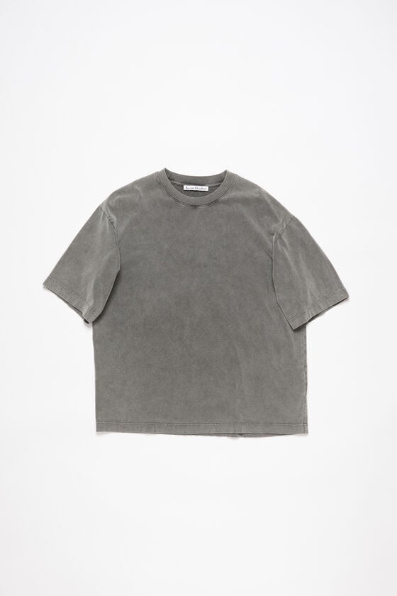 Acne Studios T-Shirt mit Rundhalsausschnitt - Entspannte Unisex-Passform Osterangebot
