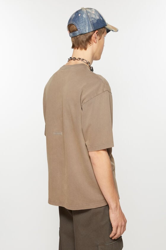 Acne Studios T-Shirt mit Rundhalsausschnitt - Entspannte Unisex-Passform Jubiläumsangebot